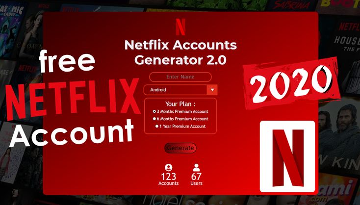 free netflix account online generator